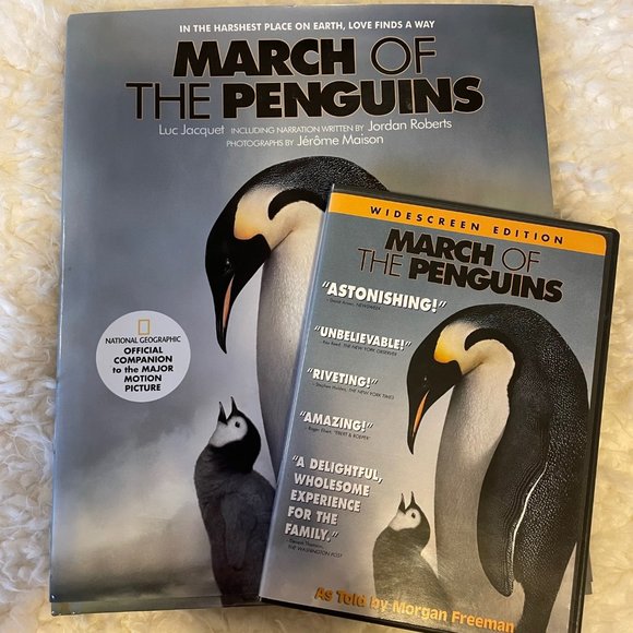 March of the Penguins DVD Movie & Book Set - Picture 1 of 7